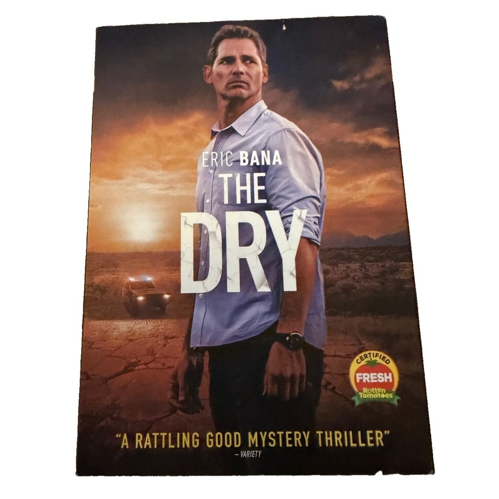 The Dry DVD 2020 Movie Eric Bana Crime Mystery Thriller IFC Films New Slipcover